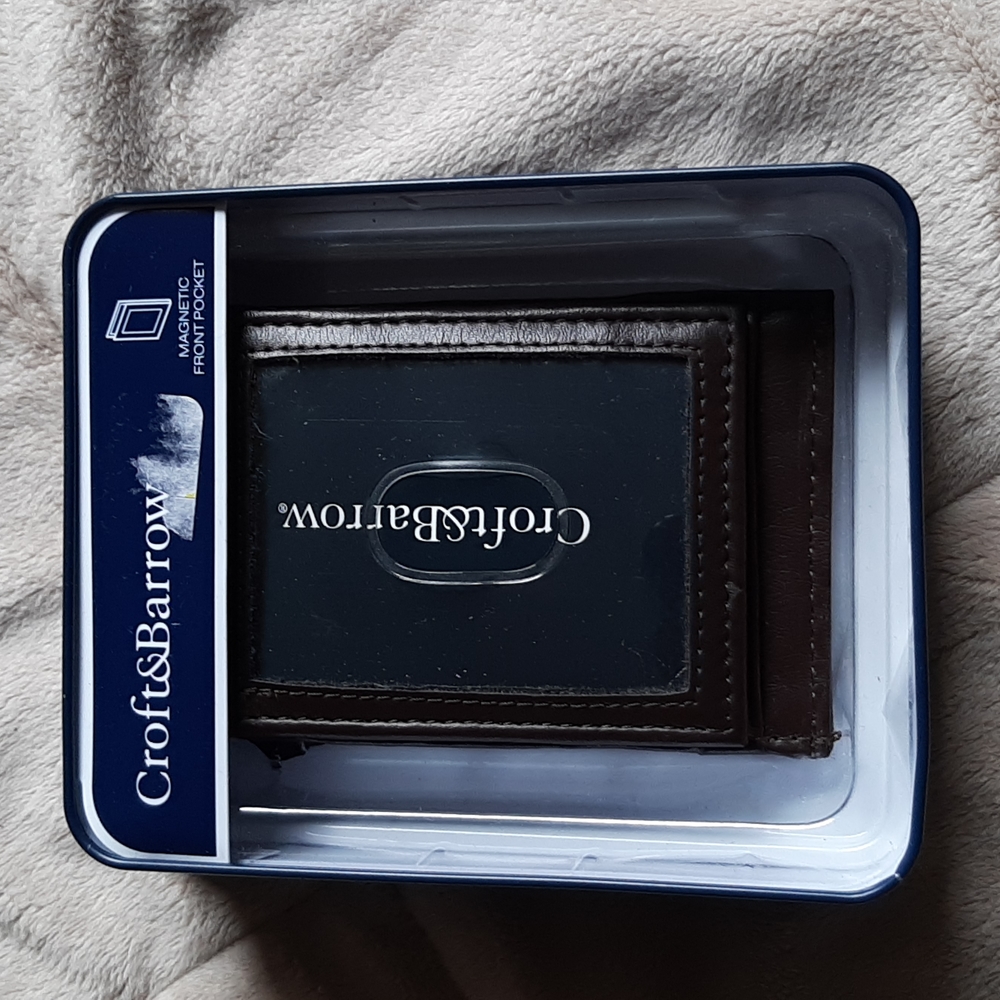 NEW Croft & Barrow Magnetic Wallet Money Clip